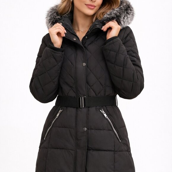 Royalty For Me Jackets & Blazers - Royalty For Me Quilted Puffer Coat | Size Small